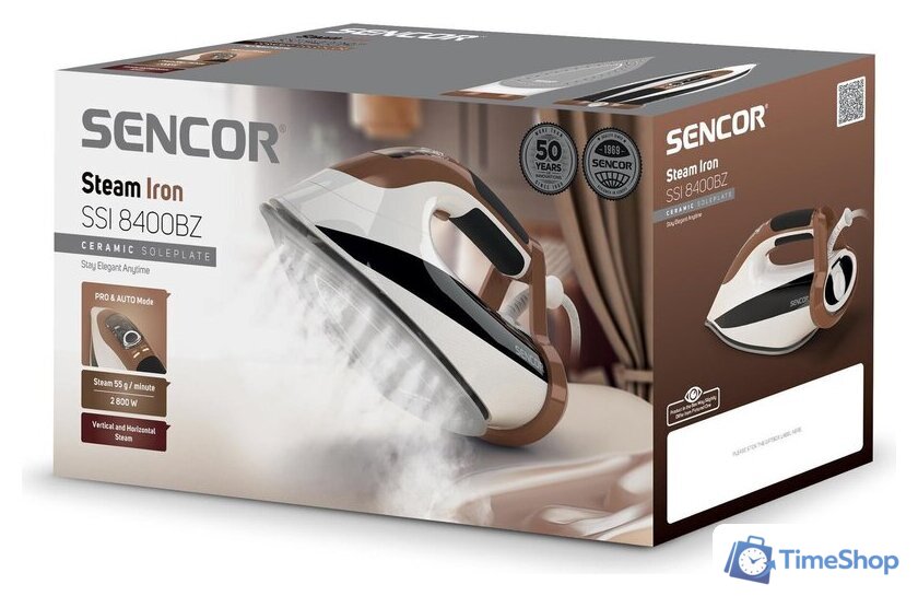 Утюг Sencor SSI 8400BZ - Изображение №9 — Интернет-магазин Time-Shop