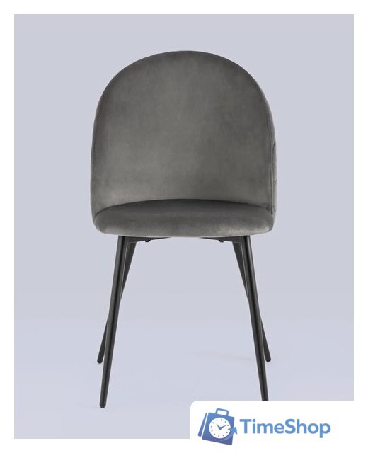 Стул Stool Group Lilly HLR-24 (велюр антрацитовый) - Изображение №3 — Интернет-магазин Time-Shop
