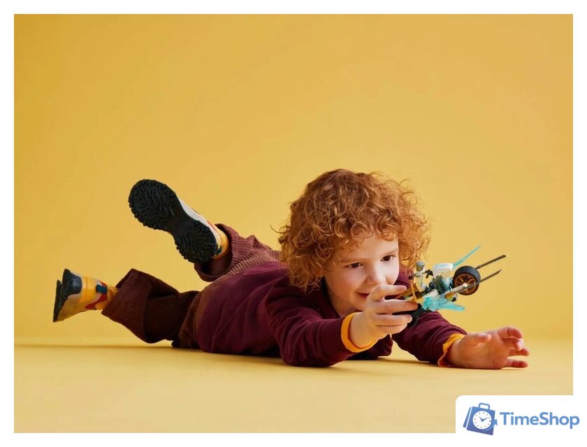 Конструктор LEGO Ninjago Ледяной мотоцикл Зейна 71816 - Изображение №8 — Интернет-магазин Time-Shop