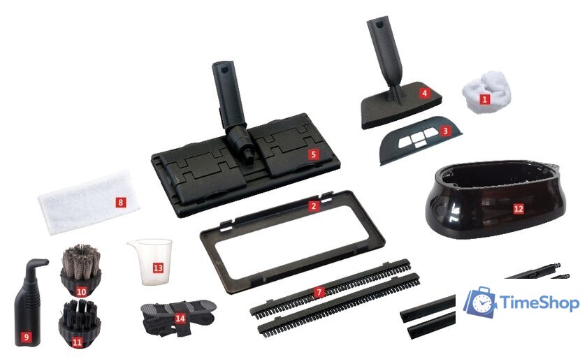 Отпариватель-пароочиститель Endever Q-804 - Изображение №2 — Интернет-магазин Time-Shop