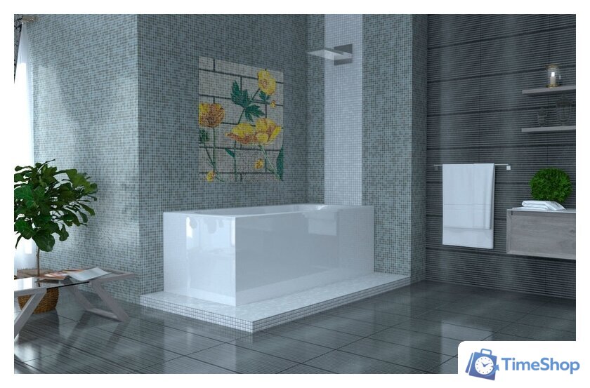 Ванна Lavinia Boho Biore 150x70 35010050 - Изображение №2 — Интернет-магазин Time-Shop