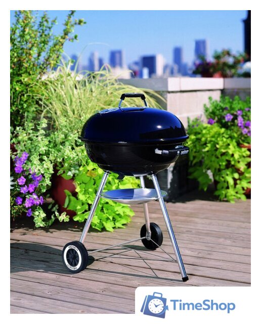 Гриль Weber Compact Kettle 47cm - Изображение №8 — Интернет-магазин Time-Shop