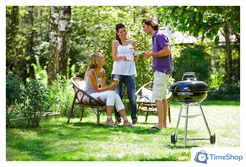 Гриль Weber Compact Kettle 47cm - Изображение №6 — Интернет-магазин Time-Shop