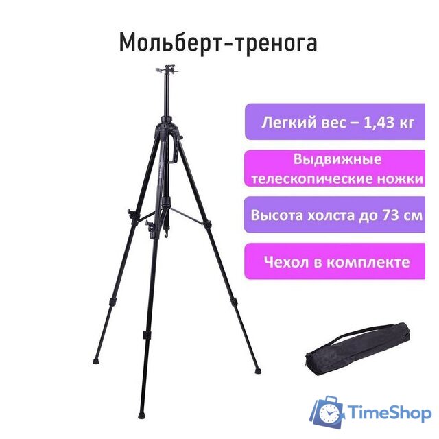 Мольберт BRAUBERG Art. Переносной 192264 - Изображение №1 — Интернет-магазин Time-Shop