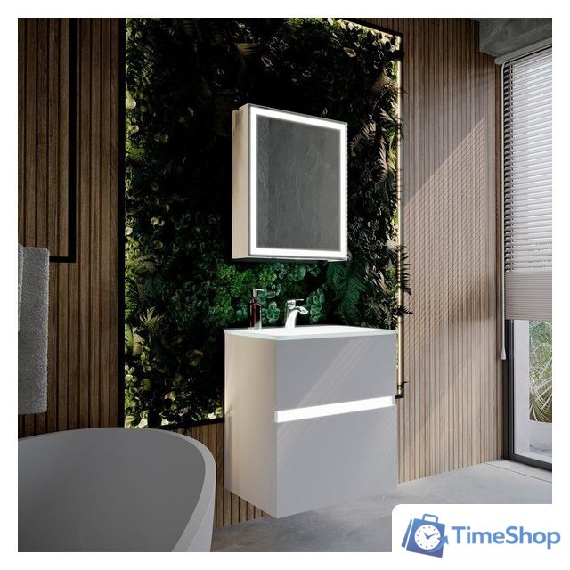  Lauter Тумба под умывальник Emma 60 (белый глянец) - Изображение №8 — Интернет-магазин Time-Shop