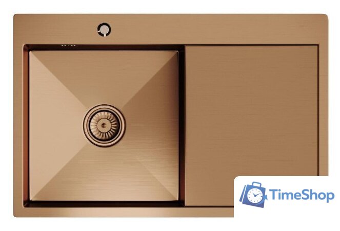 Кухонная мойка Mixline Pro 552921 (бронза, с сифоном) - Изображение №1 — Интернет-магазин Time-Shop
