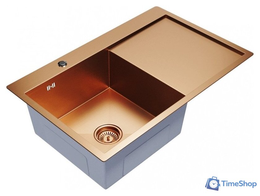 Кухонная мойка Mixline Pro 552921 (бронза, с сифоном) - Изображение №2 — Интернет-магазин Time-Shop