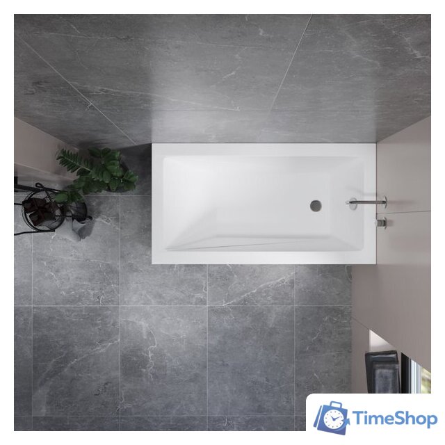 Ванна Lauter Estelle 130 21206030 (с каркасом и сифоном 21Y11021 матовый черный) - Изображение №11 — Интернет-магазин Time-Shop