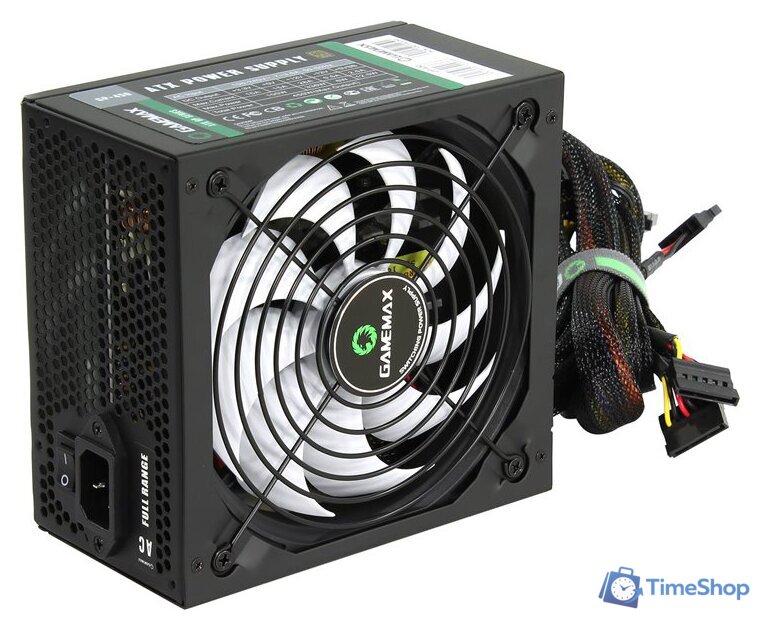 Блок питания GameMax GP-450 (черный) - Изображение №1 — Интернет-магазин Time-Shop