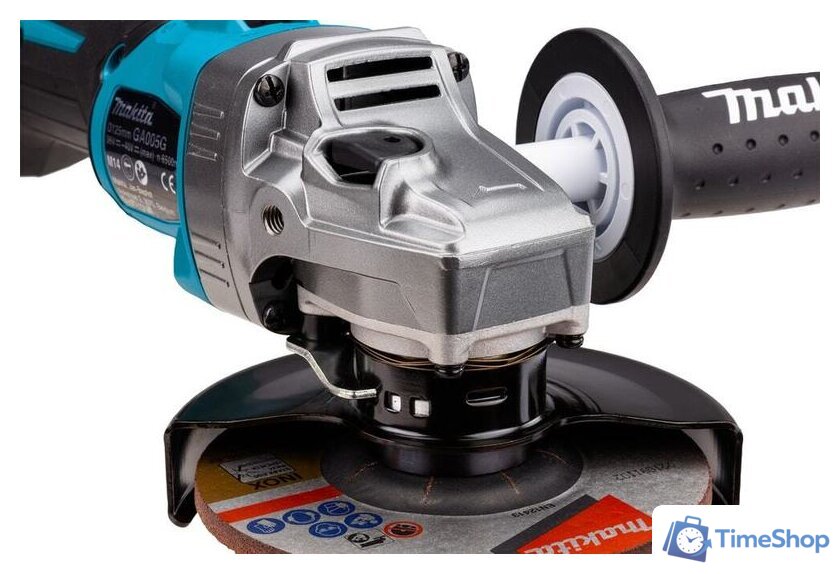 Угловая шлифмашина Makita GA005GM201 (с 2-мя АКБ) - Изображение №4 — Интернет-магазин Time-Shop