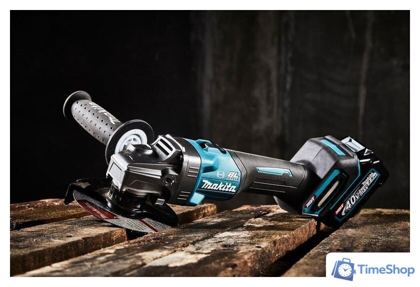 Угловая шлифмашина Makita GA005GM201 (с 2-мя АКБ) - Изображение №16 — Интернет-магазин Time-Shop