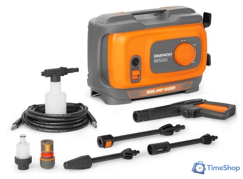 Мойка высокого давления Daewoo Power DAW 5 Silent - Изображение №1 — Интернет-магазин Time-Shop