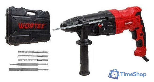 Перфоратор Wortex RH 2621 1333519 (кейс) - Изображение №1 — Интернет-магазин Time-Shop