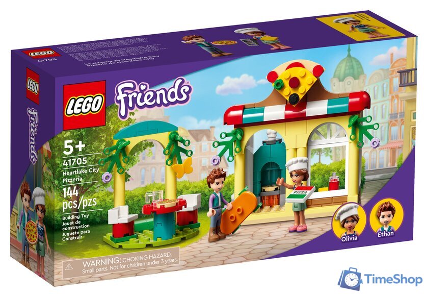 Конструктор LEGO Friends 41705 Пиццерия Хартлейк Сити - Изображение №1 — Интернет-магазин Time-Shop