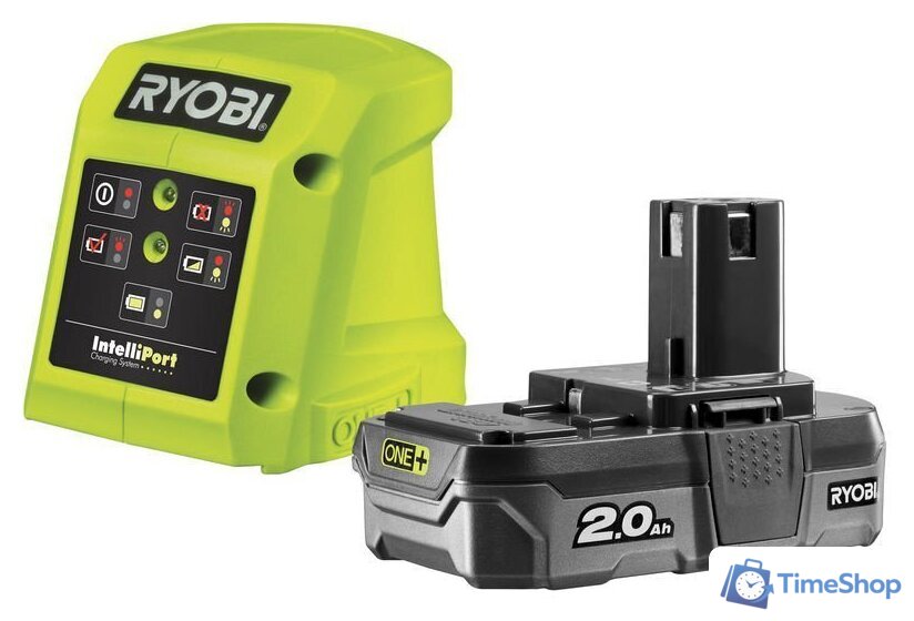 Аккумулятор с зарядным устройством Ryobi RC18115-120VSE 5133004897 (18В/2 Ah + 18В) - Изображение №1 — Интернет-магазин Time-Shop