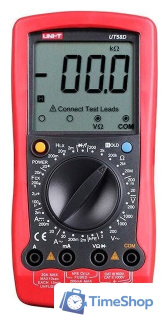 Мультиметр UNI-T UT58D - Изображение №1 — Интернет-магазин Time-Shop