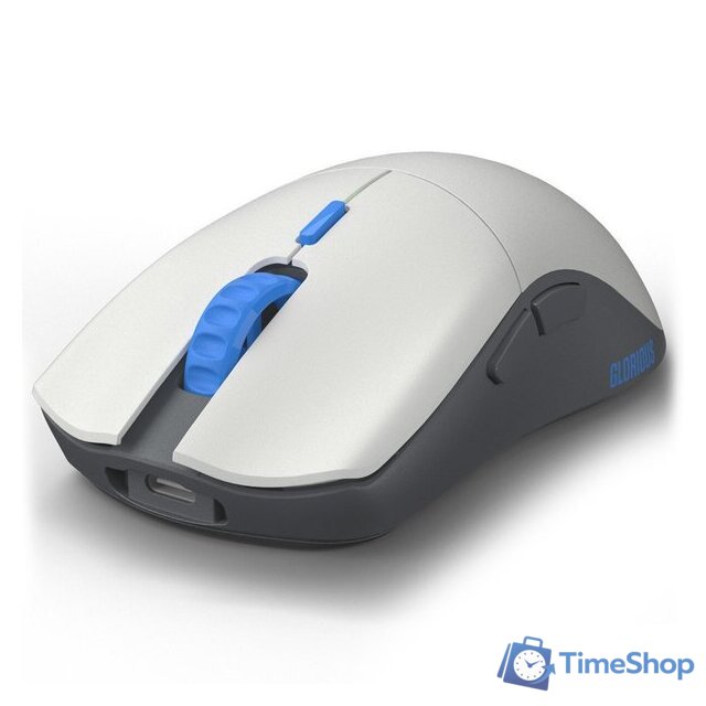 Игровая мышь Glorious Series One Pro (белый/синий) - Изображение №3 — Интернет-магазин Time-Shop