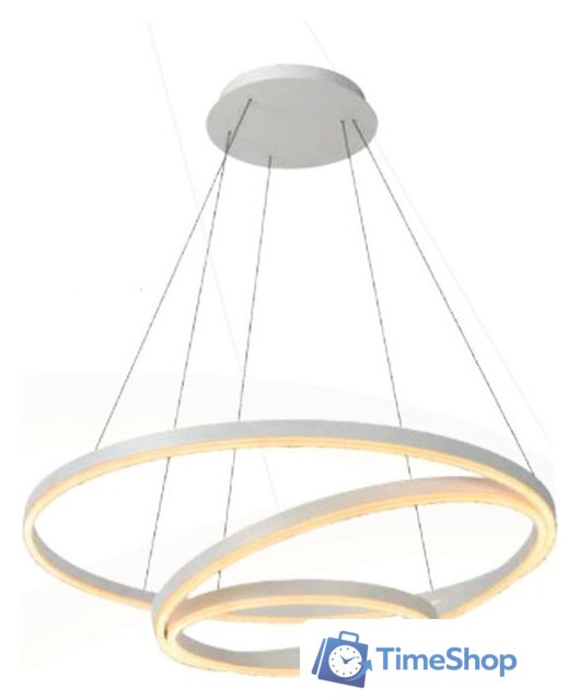Подвесная люстра AksHome Twist LED (белый) - Изображение №1 — Интернет-магазин Time-Shop