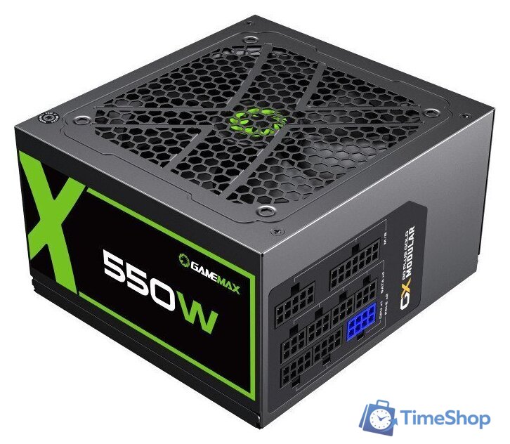 Блок питания GameMax GX-550 Modular - Изображение №1 — Интернет-магазин Time-Shop