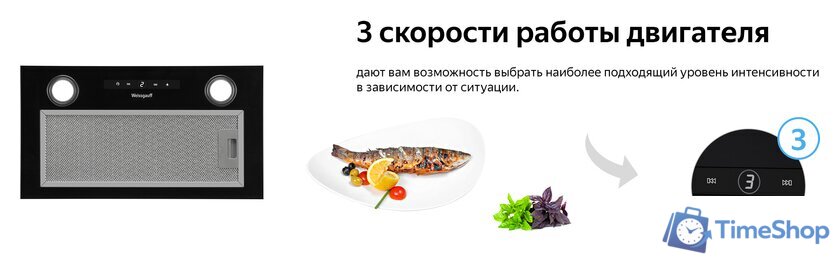 Кухонная вытяжка Weissgauff Box 1200 BL - Изображение №13 — Интернет-магазин Time-Shop
