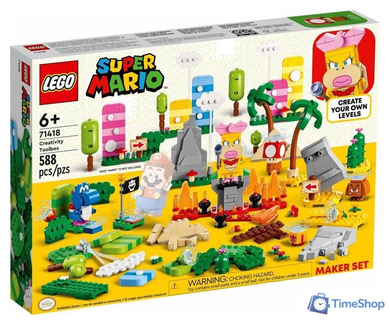 Конструктор LEGO Super Mario 71418 Набор инструментов для творчества - Изображение №1 — Интернет-магазин Time-Shop