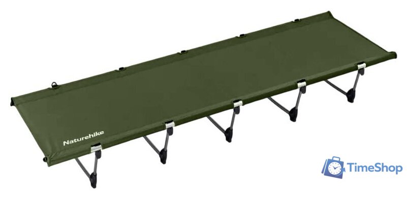 Кемпинговая раскладушка Naturehike XJC05 NH20JJ001-AGR (темно-зеленый) - Изображение №1 — Интернет-магазин Time-Shop