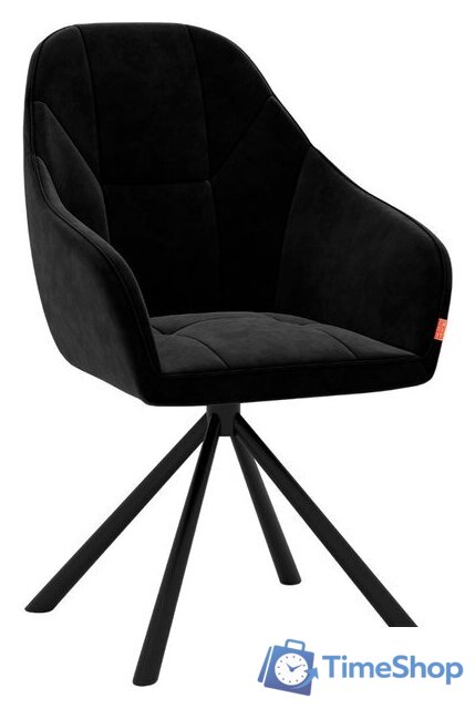 Стул Памир Босс F90 поворотный (черный/черная опора) - Изображение №1 — Интернет-магазин Time-Shop