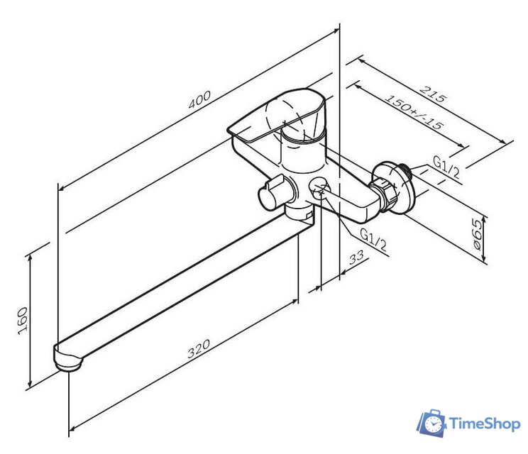 Смеситель AM.PM Gem F90A90000 - Изображение №6 — Интернет-магазин Time-Shop