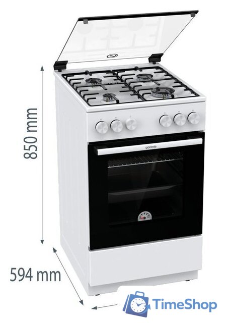 Кухонная плита Gorenje GG5A10WH - Изображение №17 — Интернет-магазин Time-Shop