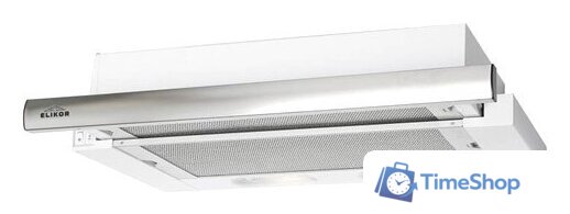 Кухонная вытяжка Elikor Интегра 60П-400-В2Л (белый/нержавеющая сталь) (840490) - Изображение №2 — Интернет-магазин Time-Shop