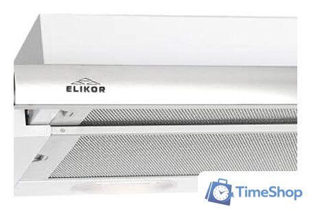 Кухонная вытяжка Elikor Интегра 60П-400-В2Л (белый/нержавеющая сталь) (840490) - Изображение №3 — Интернет-магазин Time-Shop