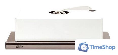 Кухонная вытяжка Elikor Интегра 60П-400-В2Л (белый/нержавеющая сталь) (840490) - Изображение №4 — Интернет-магазин Time-Shop