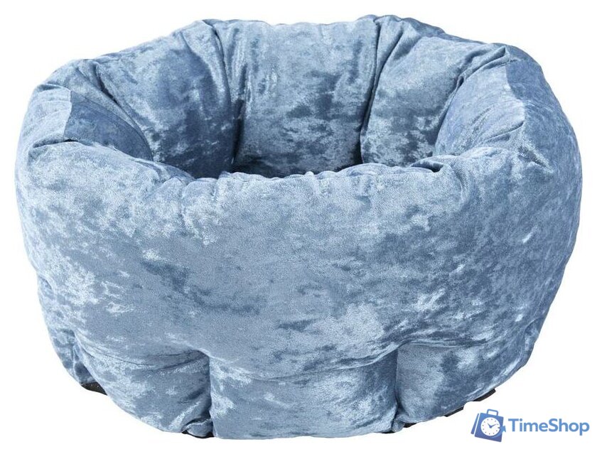 Лежак Scruffs Velvet 660740 (синий) - Изображение №1 — Интернет-магазин Time-Shop