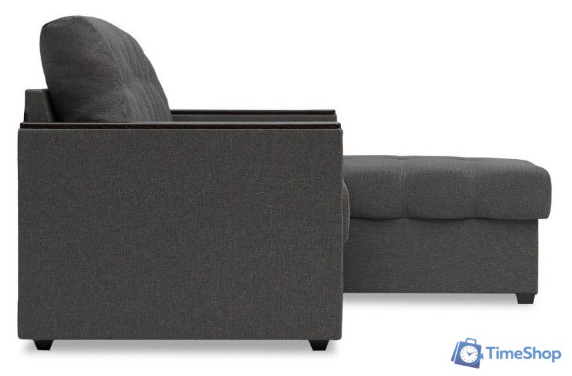 Диван Mio Tesoro Атланта Лайт 111 (Savana Grey/Ecostile Chocolate) - Изображение №4 — Интернет-магазин Time-Shop