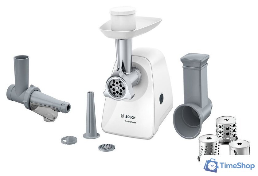 Мясорубка Bosch MFW2517W - Изображение №1 — Интернет-магазин Time-Shop