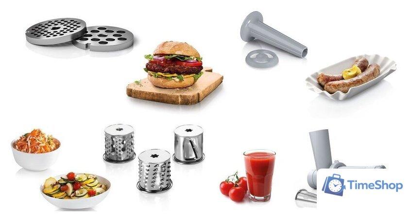 Мясорубка Bosch MFW2517W - Изображение №8 — Интернет-магазин Time-Shop
