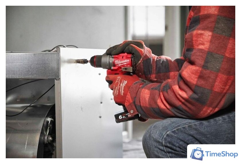 Ударная дрель-шуруповерт Milwaukee M12 FUEL M12FPD2-602X 4933479870 (с 2-мя АКБ 6 Ач, кейс) - Изображение №10 — Интернет-магазин Time-Shop