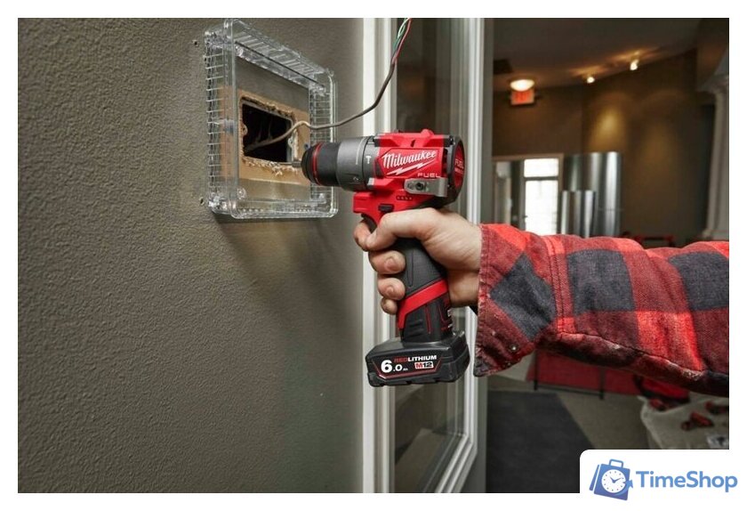 Ударная дрель-шуруповерт Milwaukee M12 FUEL M12FPD2-602X 4933479870 (с 2-мя АКБ 6 Ач, кейс) - Изображение №14 — Интернет-магазин Time-Shop