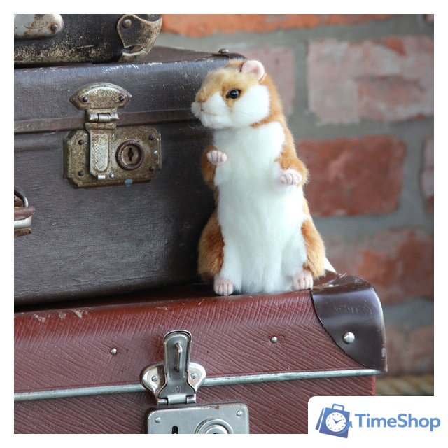 Классическая игрушка Hansa Сreation Сreation Хомяк домашний 3739 (15 см) - Изображение №15 — Интернет-магазин Time-Shop