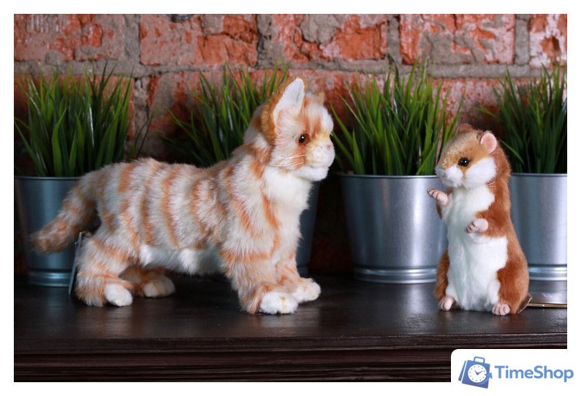 Классическая игрушка Hansa Сreation Сreation Хомяк домашний 3739 (15 см) - Изображение №14 — Интернет-магазин Time-Shop