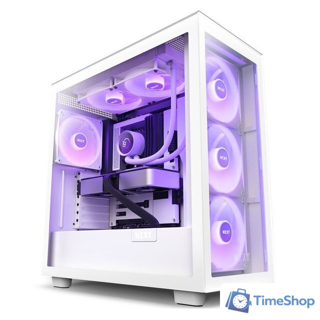 Система жидкостного охлаждения для процессора NZXT Kraken 280 RGB RL-KR280-W1 - Изображение №6 — Интернет-магазин Time-Shop