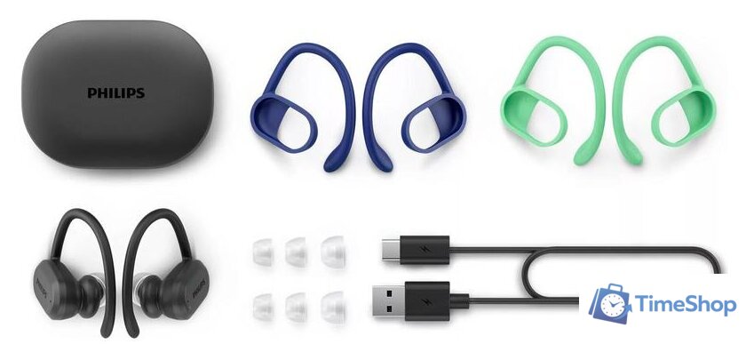 Наушники Philips TAA7306BK/00 - Изображение №7 — Интернет-магазин Time-Shop