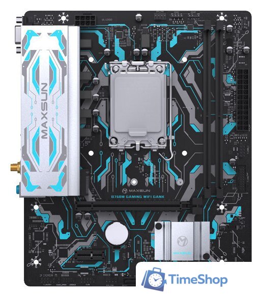 Материнская плата Maxsun B760M Gaming WiFi Gank - Изображение №1 — Интернет-магазин Time-Shop