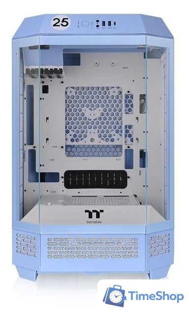 Корпус Thermaltake The Tower 300 Hydrangea Blue CA-1Y4-00SFWN-00 - Изображение №2 — Интернет-магазин Time-Shop