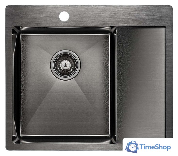 Кухонная мойка Paulmark Kroner 59F PM225951-GMR - Изображение №5 — Интернет-магазин Time-Shop