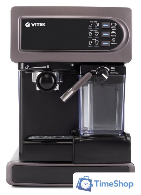 Рожковая кофеварка Vitek VT-1517 VT - Изображение №1 — Интернет-магазин Time-Shop