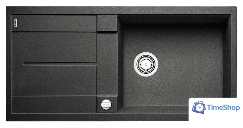 Кухонная мойка Blanco Metra XL 6 S-F (антрацит) [519150] - Изображение №1 — Интернет-магазин Time-Shop
