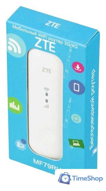 4G модем ZTE MF79N LTE (белый) - Изображение №10 — Интернет-магазин Time-Shop