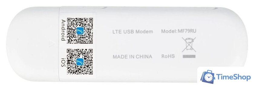 4G модем ZTE MF79N LTE (белый) - Изображение №4 — Интернет-магазин Time-Shop