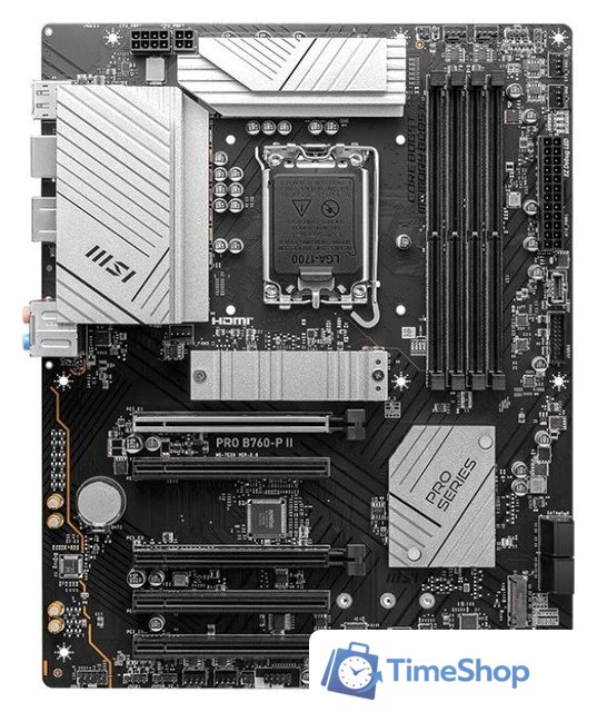 Материнская плата MSI Pro B760-P II - Изображение №1 — Интернет-магазин Time-Shop